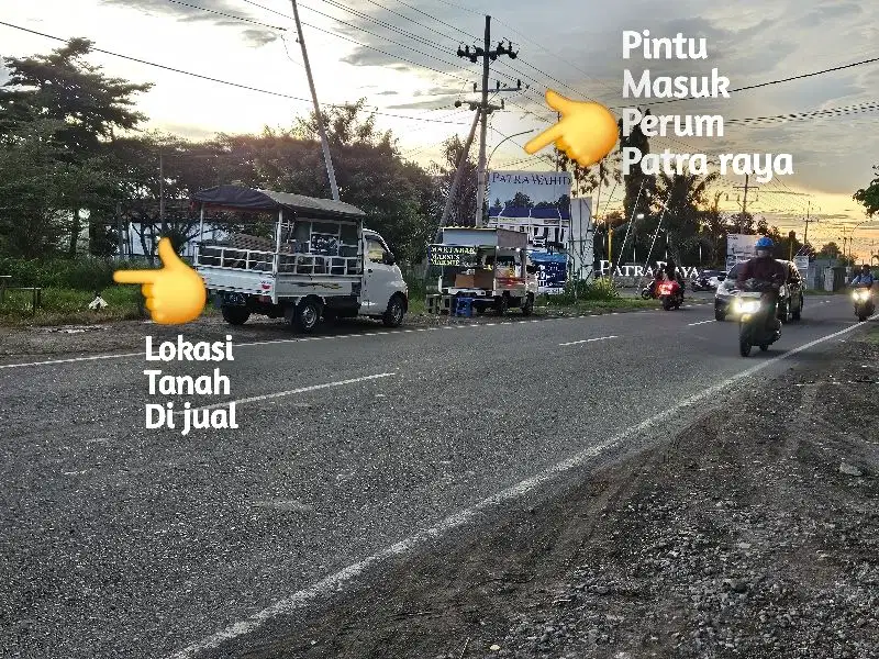 Tanah nol jalan raya pasar cerme