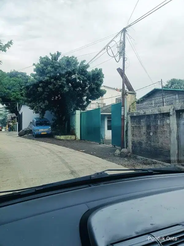 di jual tanah dan bangunan gunung putri bogor 1km tol gunung putri