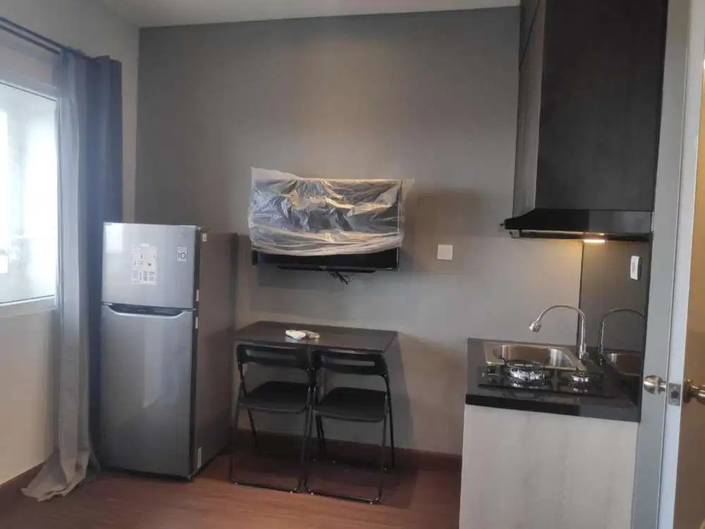 Full furnish new 1 bedroom green pramuka tower scarlate