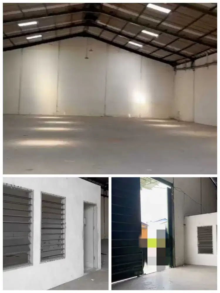 disewakan gudang Margomulyo, akses jalan loss dekat akses toll