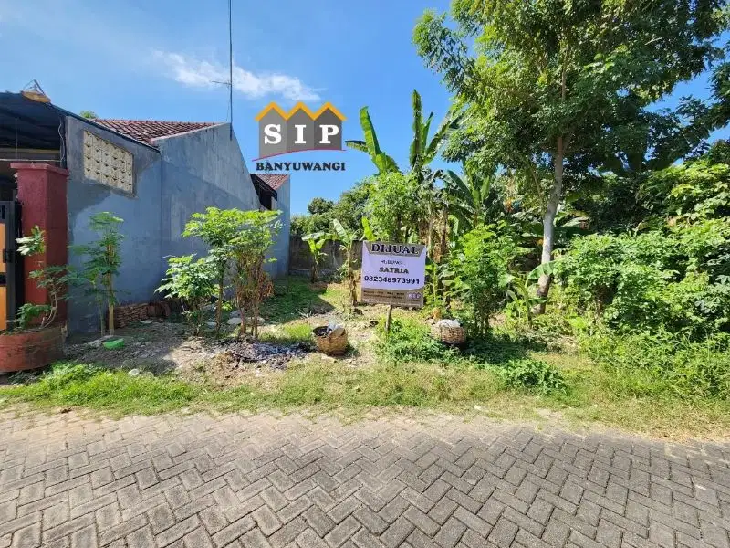 Dijual Tanah Siap Bangun di Tukangkayu Banyuwangi Kota