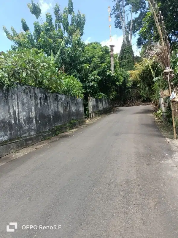 tanah pingir jalan dengan view bagus di pecatu