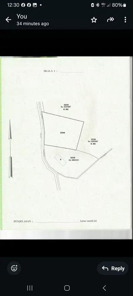 Tanah murah BUC di ubud jasan