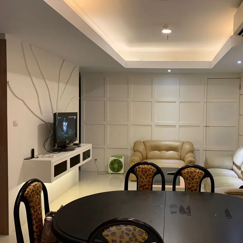 disewakan apartemen the mansion jasmine 2BR 85m2 furnish baru