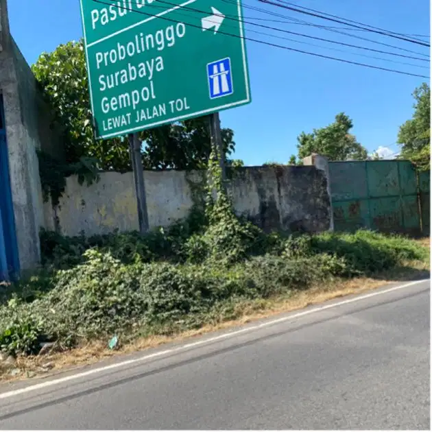 jual tanah exit tol pasuruan kota tanah exit tol kejayan pasuruan
