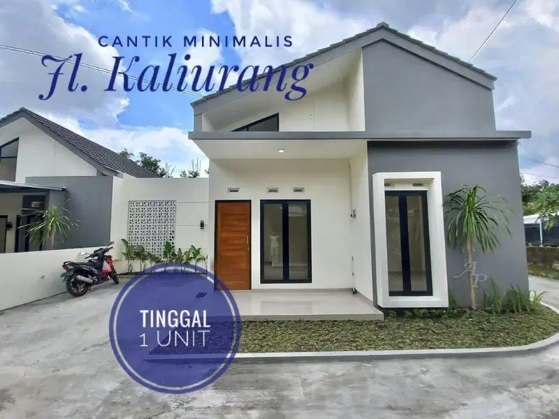 DIJUAL RUMAH CANTIK MINIMALIS WEDOMARTANI DI SLEMAN