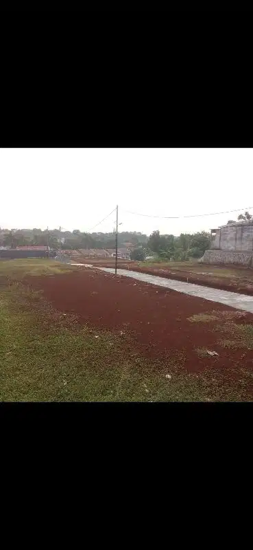 Kavling siap bangun nempel kompleks sawangan permai depok shm