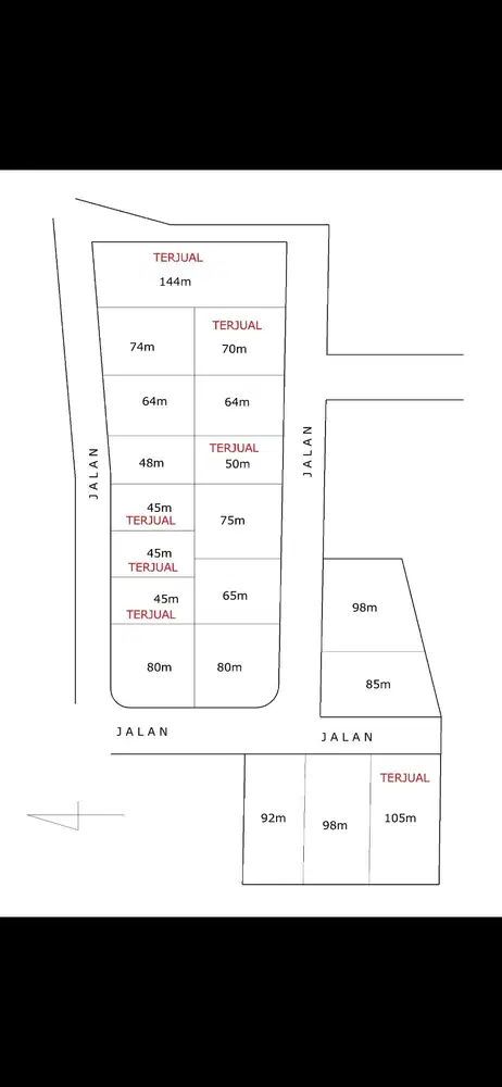 tanah kavling legalitas SHM dekat fasilitas,belanja,RS, pendidikan ,l