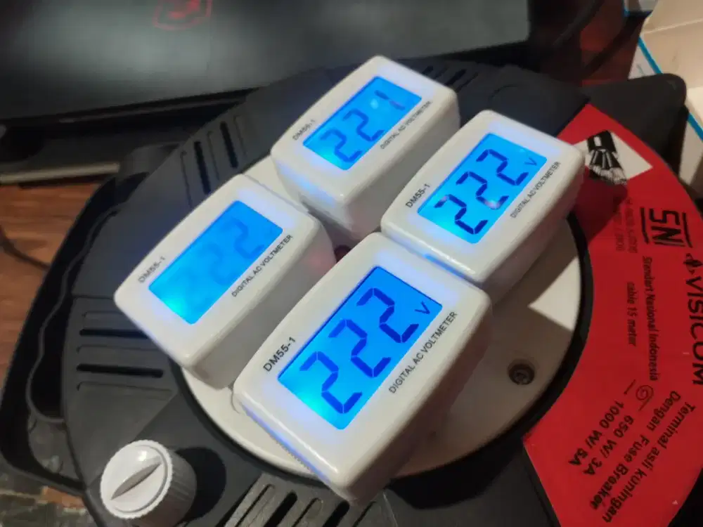 AC DIGITAL VOLTMETER (Pengukur Arus Tegangan Voltase Listrik)