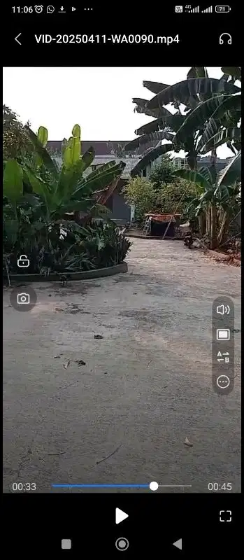 dijual tanah di Ciracas  Jakarta Timur dekat kampung Rambutan