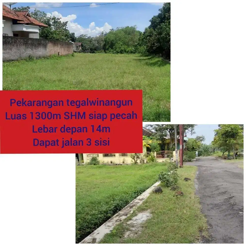 Pekarangan siap kavling Karanganyar kota