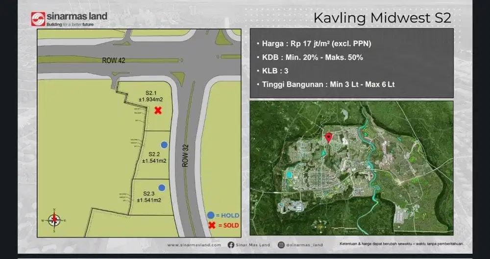 Dijual Kavling Komersial – Deretan Grandlucky BSD