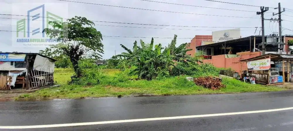 Tanah pekarangan kawasan pergudangan di Kartasura Sukoharjo