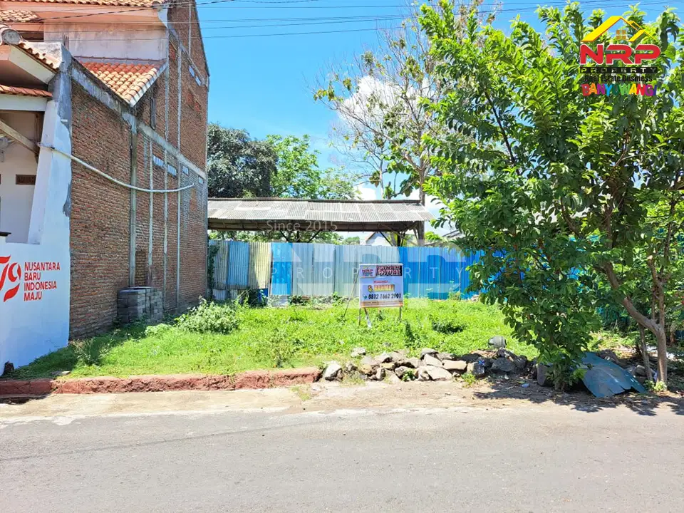 Dijual Tanah Siap Bangun Dekat dengan SMPN 2 Banyuwangi