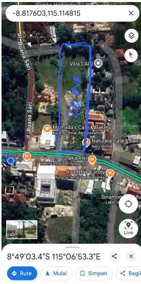 Tanah Super Murah di Kawasan Padang - Padang Beach