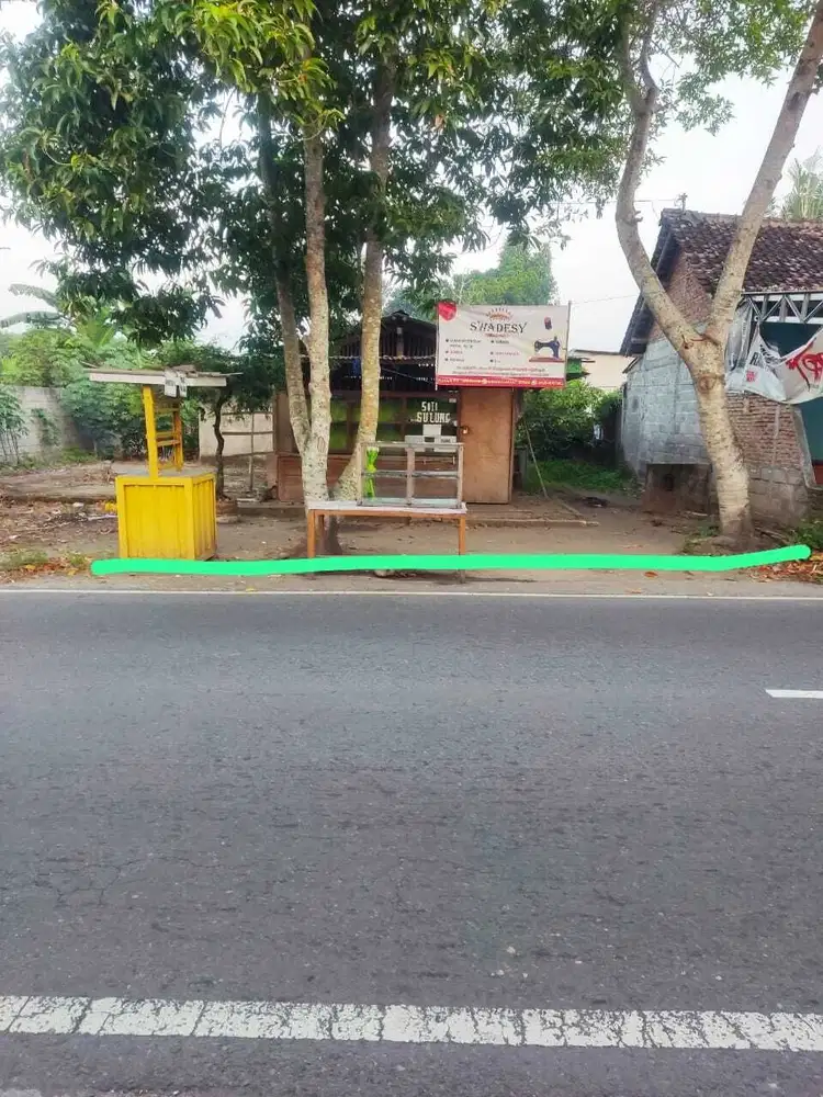 Tanah bagus di bakungan dekat rumah makan tengkleng gajah