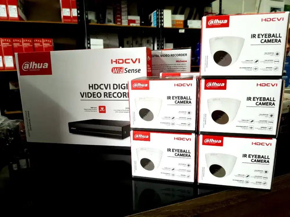 Paket CCTV terlaris dahua full HD 1080p