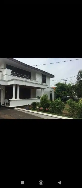 dijual rumah lama siap huni di permata hijau