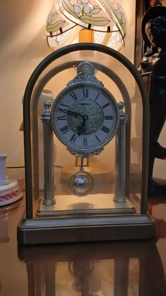 Jam meja kuno vintage seikosha