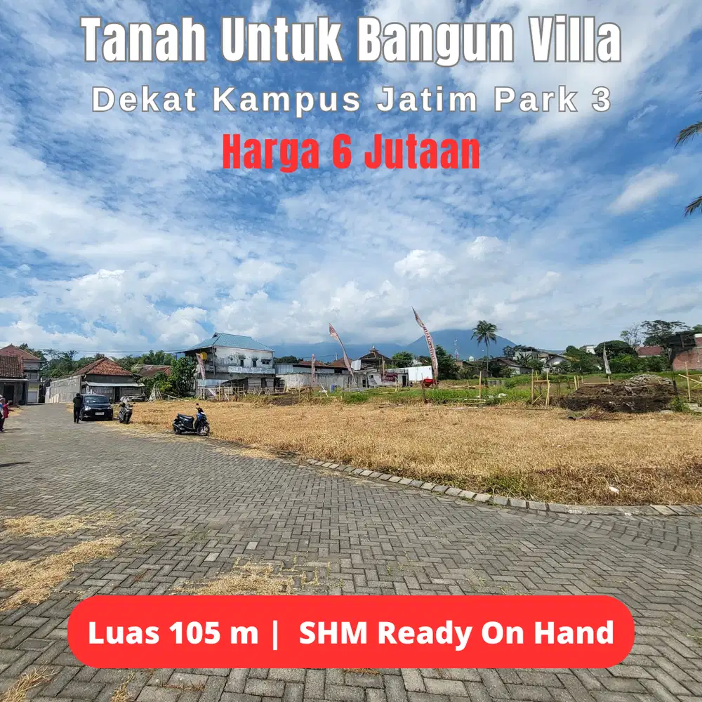 Tanah SHM Siap Balik Nama Cocok Bangun Villa di Batu