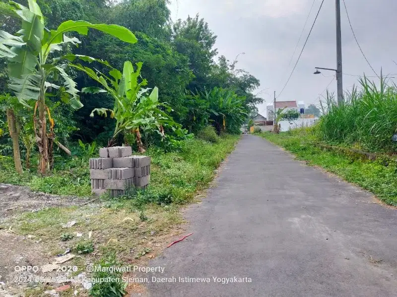 dijual Tanah Pekarangan  di Sukoharjo Ngaglik Sleman