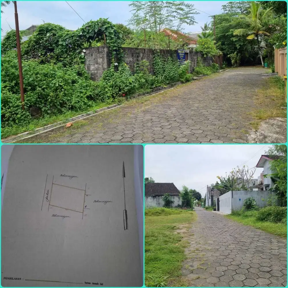 Tanah bagus strategis di banteng jalan kaliurang km 7,8