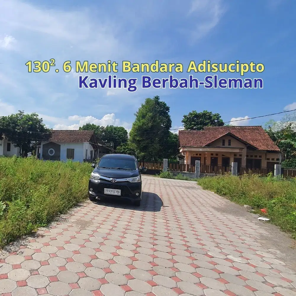 Lahan SHM, 100m², 3jt-an/m², Dekat Jogja Expo Center