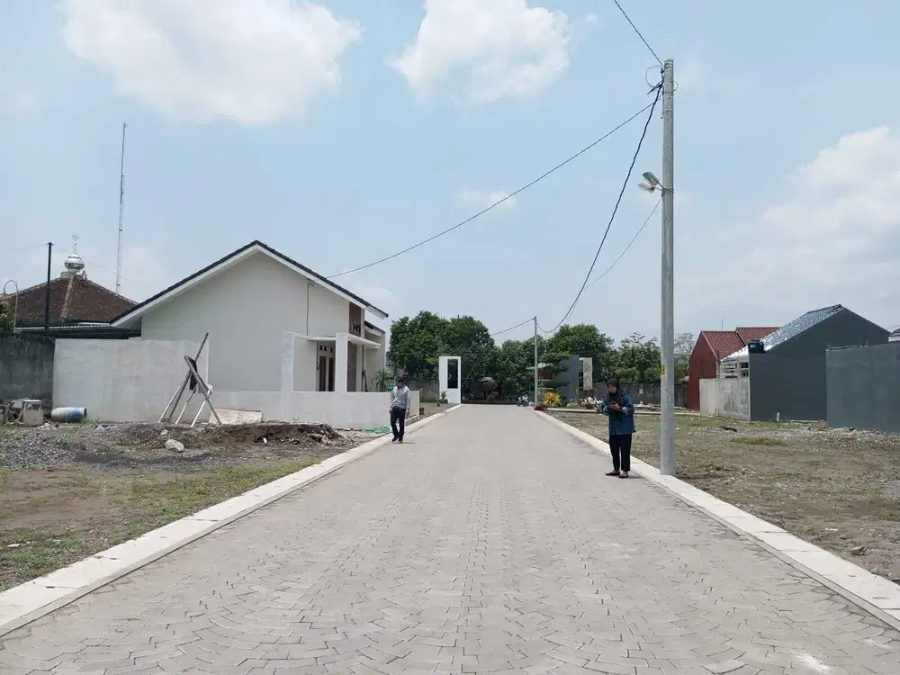Cluster Mewah dan Murah Jual Tanah Kavling ataupun beserta Rumah