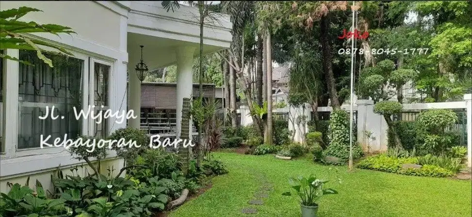 Rumah Mewah Area Elit Jl. Wijaya, Melawai, Kebayoran Baru, Jakarta Slt