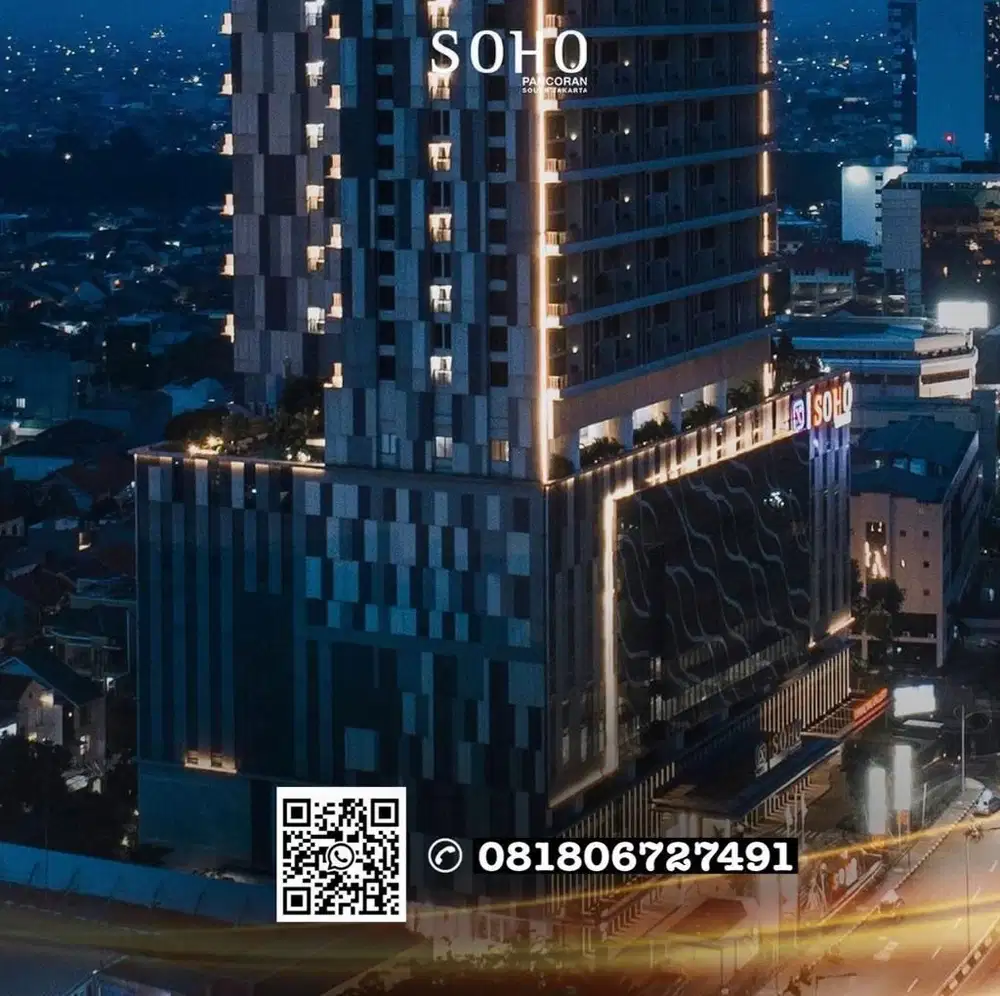 Miliki office murah di SOHO PANCORAN lengkap dengan fasilitas