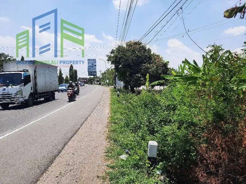Tanah strategis pinggir jalan raya solo jogja di gatak sukoharjo