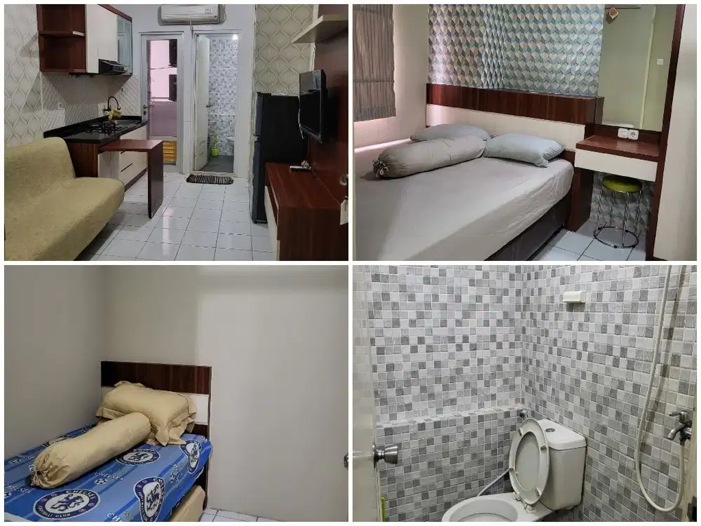 Disewa Apartemen Gading Nias - T. Dahlia, 2 BR, Furnish, Bagus, Ready