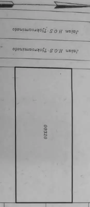 dijual rumah tua hitung tanah di jln Hos Cokroaminoto Menteng