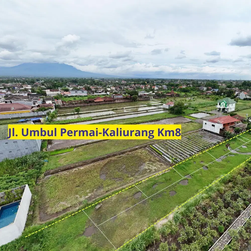 Tanah Sleman, Lokasi Asri Dekat UGM, Pas untuk Homestay