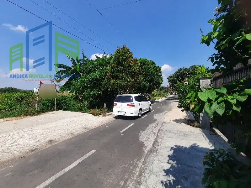 Dijual Tanah dekat jalan raya Pengging Banyudono Boyolali