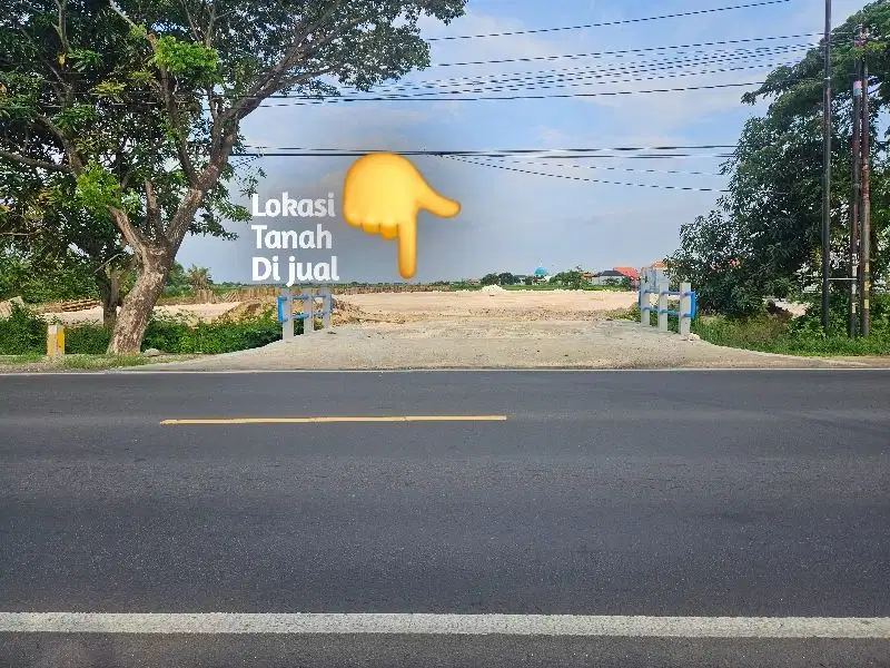 Tanah zona gudang nol jl. raya banjarsari cerme gresik