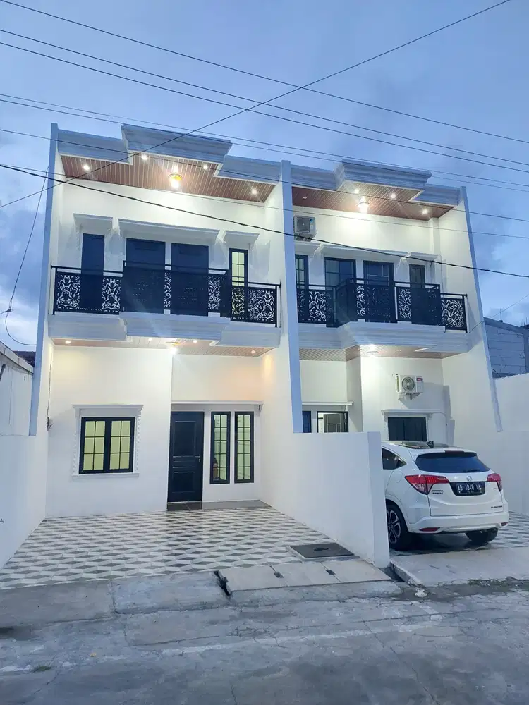 TERSEDIA 3 UNIT RUMAH BARU 2 LANTAI TENGAH KOTA MURAH