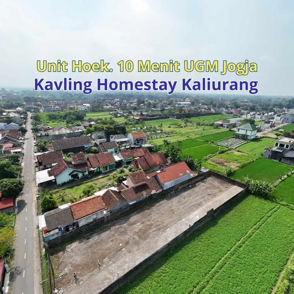 Tanah Jl. Kaliurang Km8, 171m², 6jt-an/m², Siap Bangun Kos