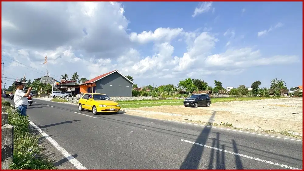 Tanah Dekat Kampus STPN Lokasi Premium Godean