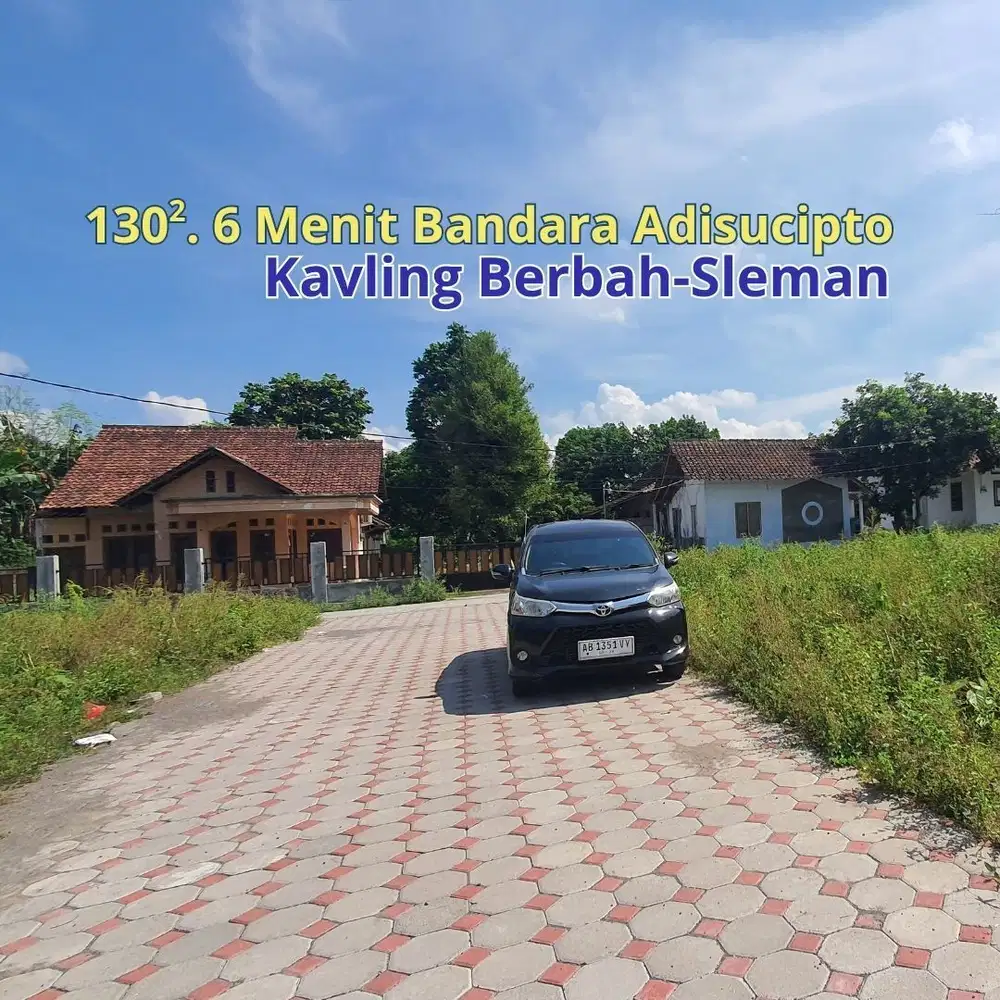 Kavling 8Mtr Depan, 150m², 3.5jt/m², Dekat RSAUP Hardjolukito
