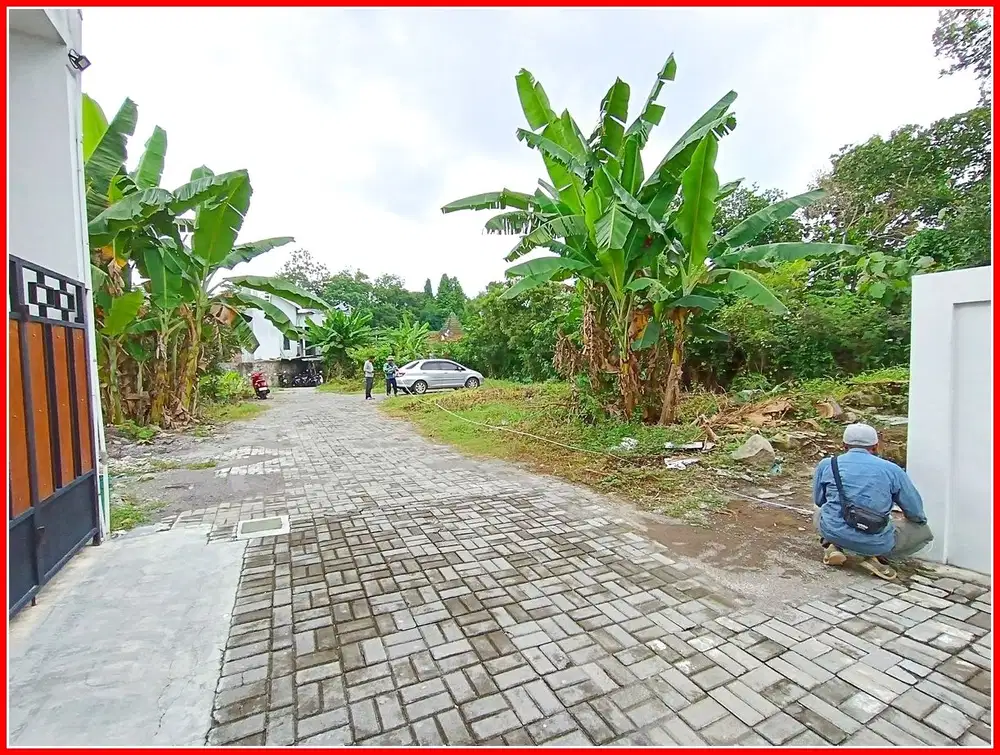 Tanah di Banteng Sleman Dekat Pasar Kolombo Siap Balik Nama