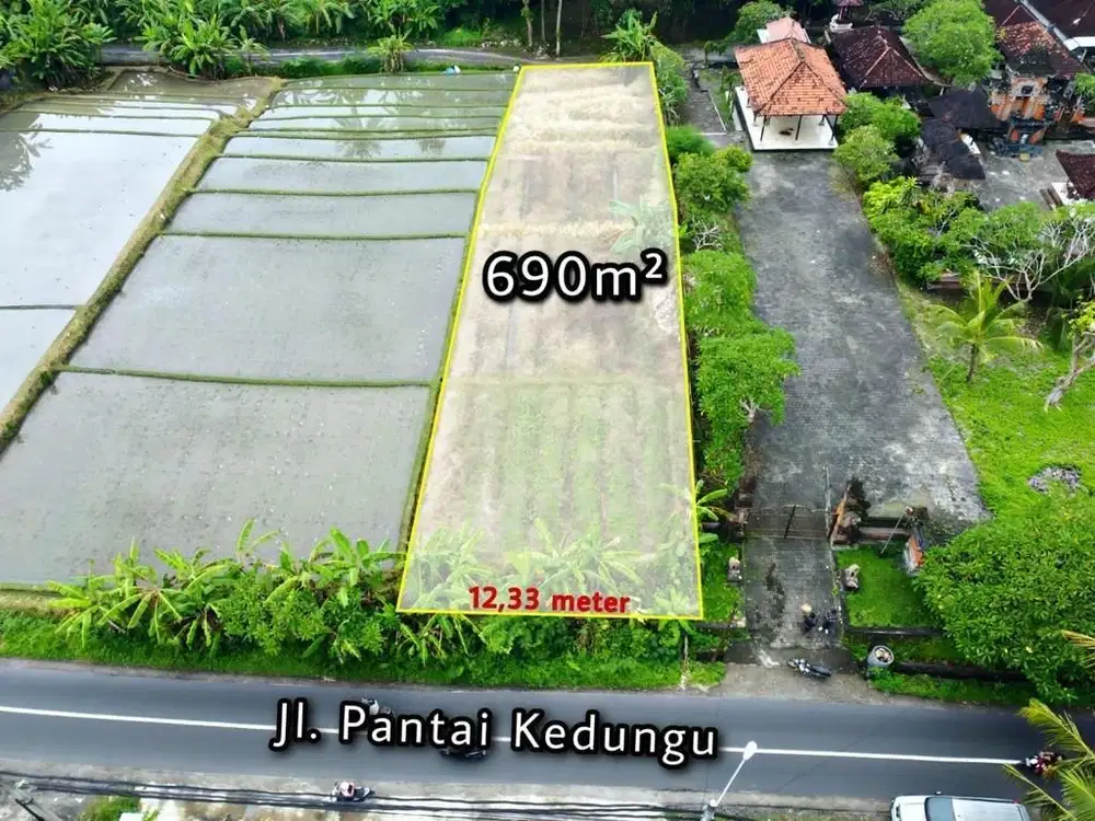 Tanah raya Pantai Kedungu Kediri Tabanan Bali