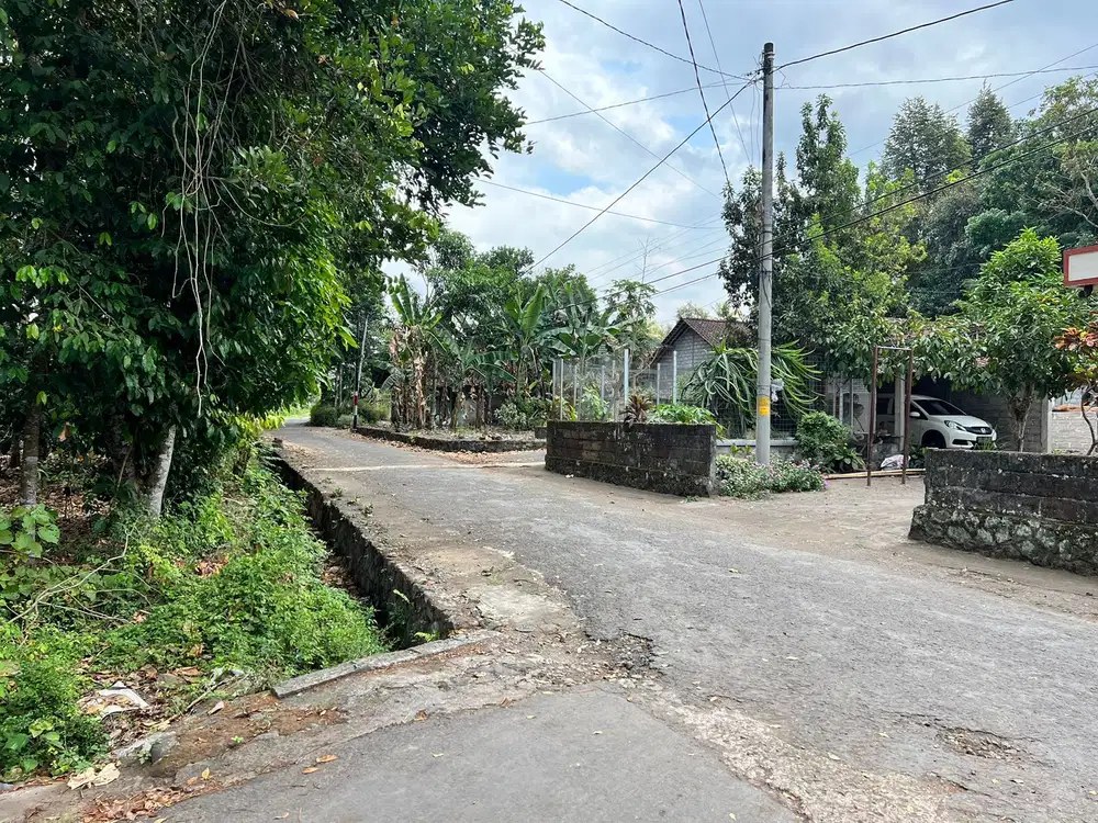 Dijual Tanah Kaliurang Jogja Lingkungan Asri Selatan Kopi Klotok