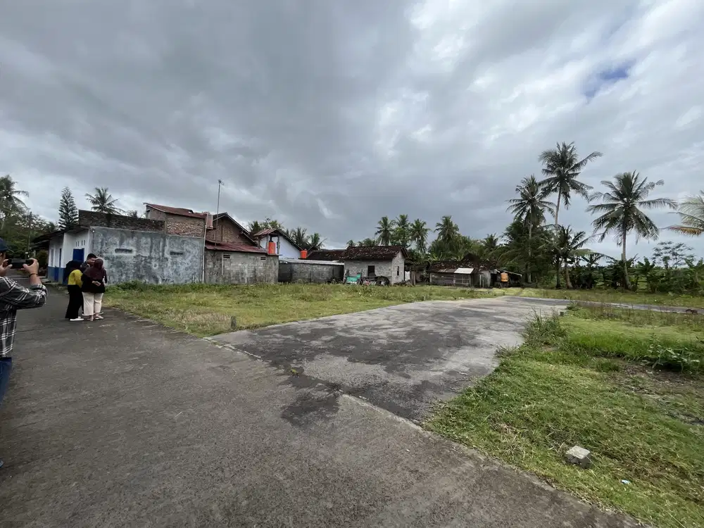Tanah Dekat UNY Wates SHM Cuma Sisa 2 Kavling