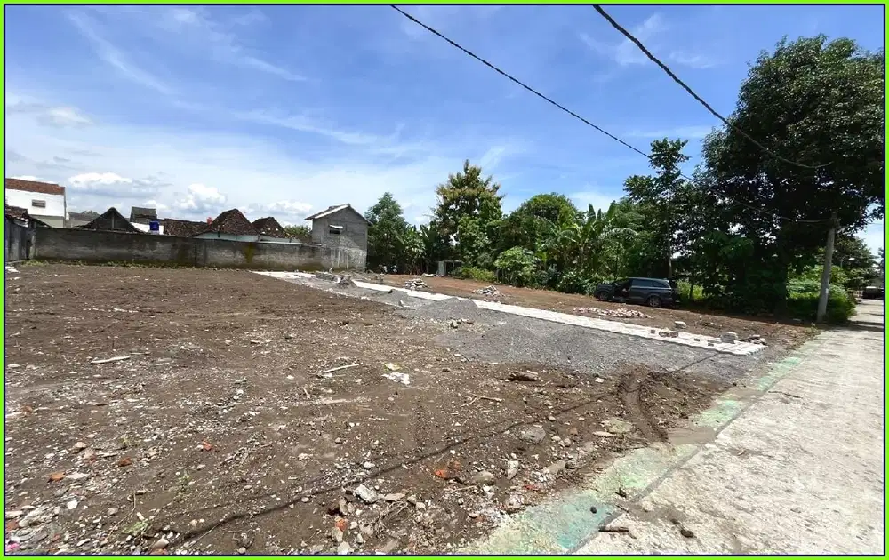 Tanah Dekat Ring Road Timur di Berbah