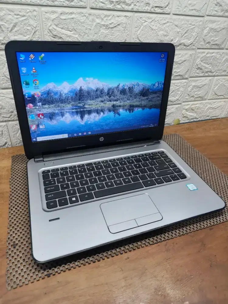 HP 348 G4 intel Core i5 Gen-7 (8/128+500gb) Mulus NORMAL
