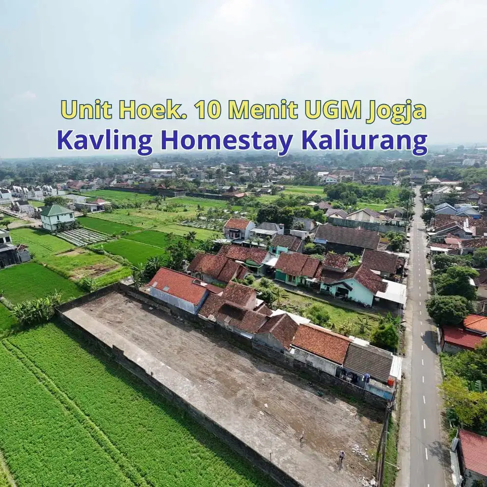 Tanah Jl. Kaliurang Km8, 171m², 6jt-an/m², Siap Bangun Kos