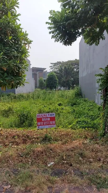 Dijual Tanah Perumahan Puri  Galaxy cluster Lotus Garden.