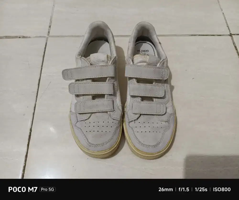 Dijual Sepatu Anak Adidas Putih Kanvas Sz 33