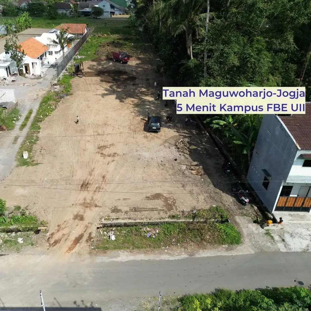 Tanah 200m² Wedomartani, 7 Menit Pakuwon Mall